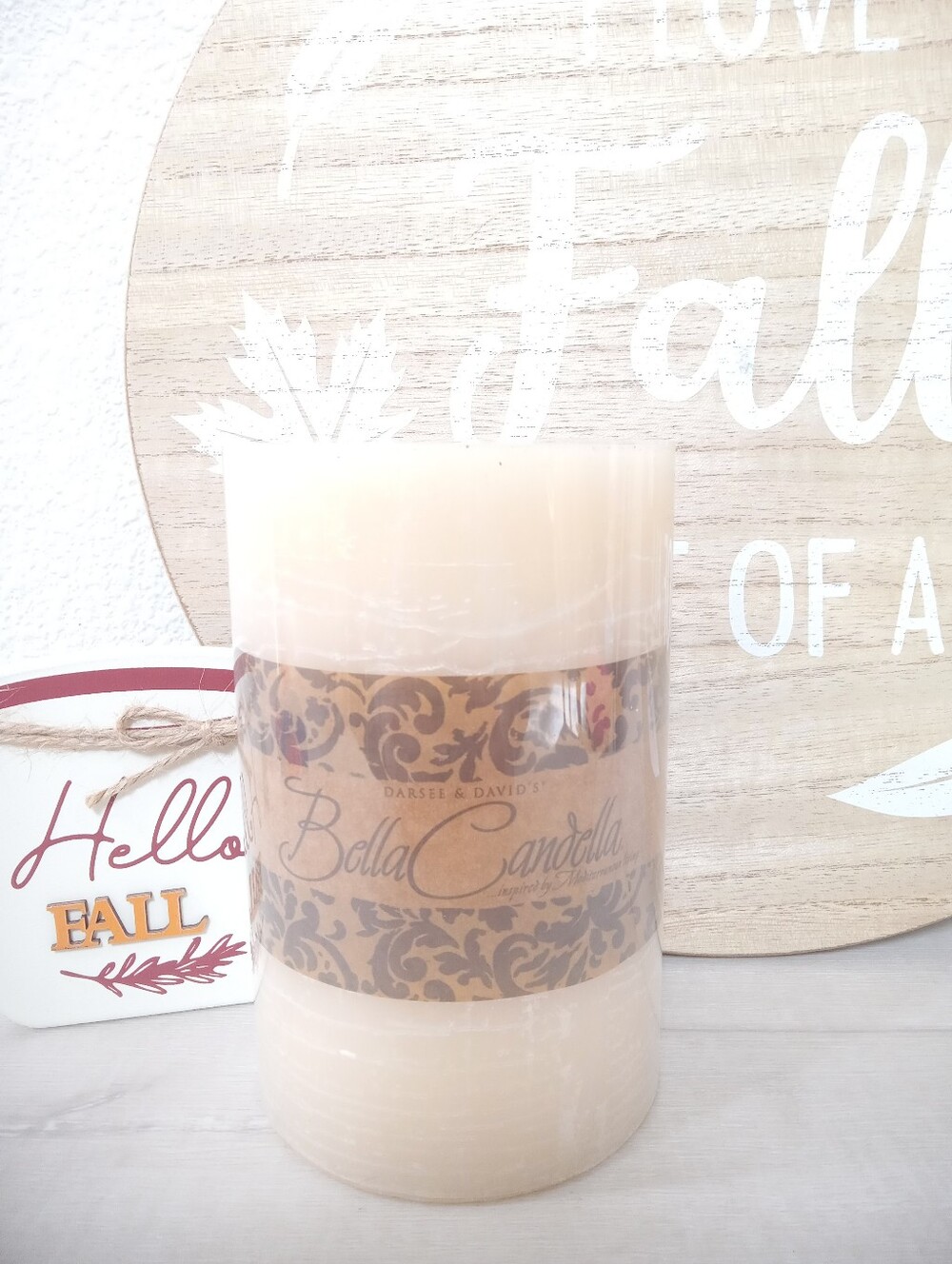 Bella Candle Fall Home Decoration